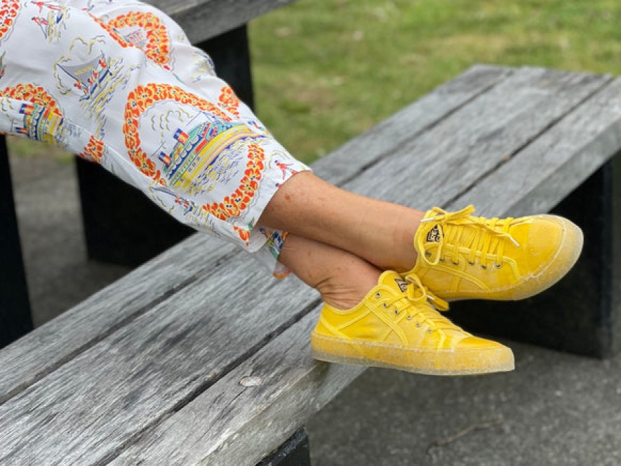 Sneakers Tango's Shoes | Recykers Malibu Yellow