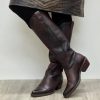 Boots Tango's Shoes | Felmini Naomi Burnished Burgundy