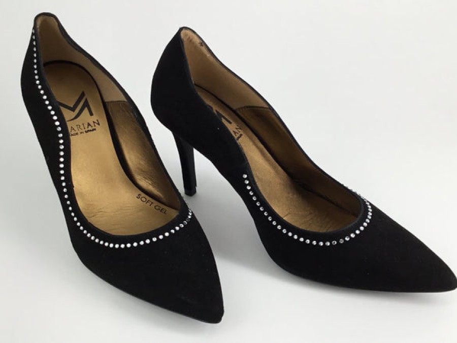 Heels Tango's Shoes | Marian Avani Black Suede