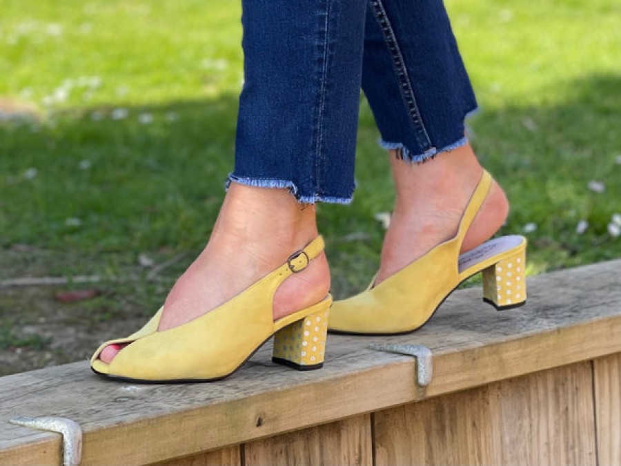 Heels Tango's Shoes | Vago Janet Yellow