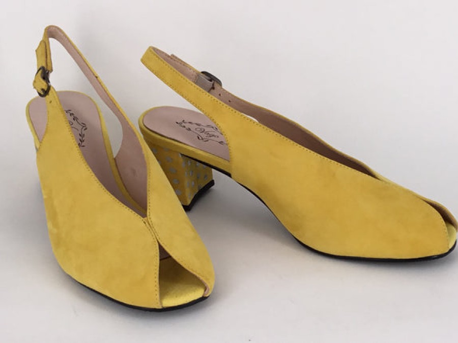 Heels Tango's Shoes | Vago Janet Yellow