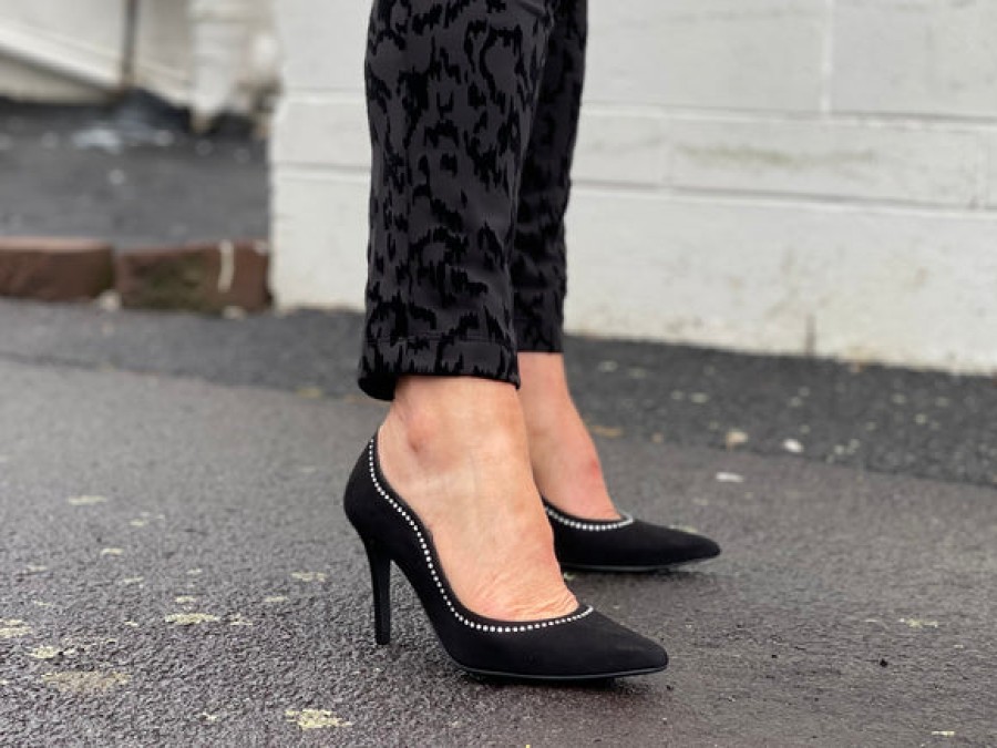 Winter Tango's Shoes | Marian Avani Black Suede