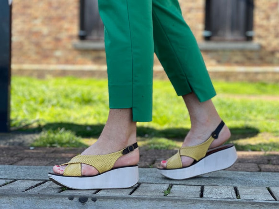 Sandals Tango's Shoes | Lilimill Twila Yellow