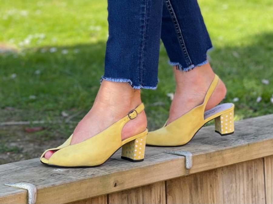 Special Occasion Tango's Shoes | Vago Janet Yellow