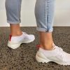 Sneakers Tango's Shoes | Carrano Elinora White Knit