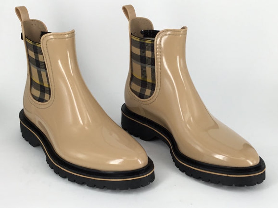 Designer Rain Boots Tango's Shoes | Lemon Jelly Devana Available In 2 Colours.