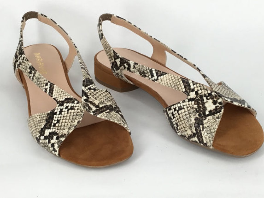 European Footwear Tango's Shoes | Marianne Margot Snake/Tan