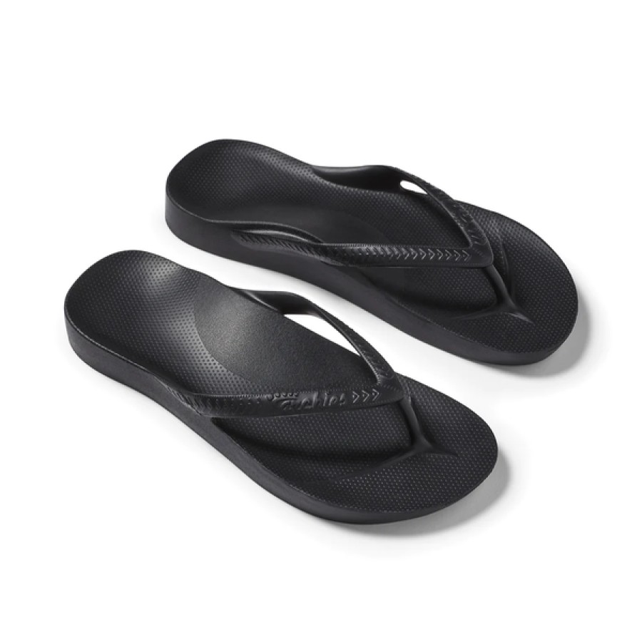 Sandals Tango's Shoes | Archies Jandals Black