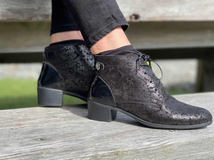 Ankle Boots Tango's Shoes | Aco Comfort Endless Black