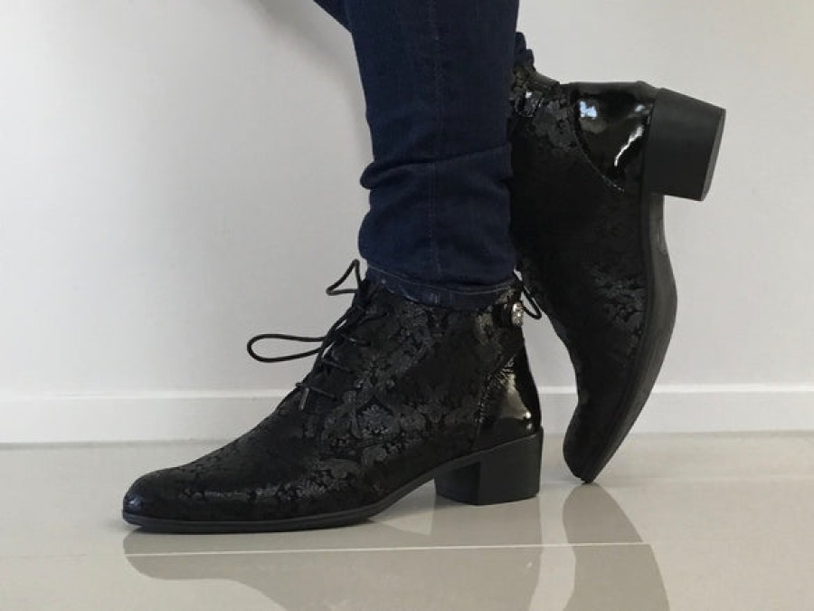 Ankle Boots Tango's Shoes | Aco Comfort Endless Black