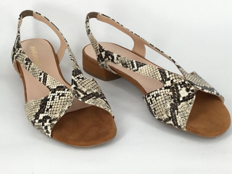 Size 36 Tango's Shoes | Marianne Margot Snake/Tan