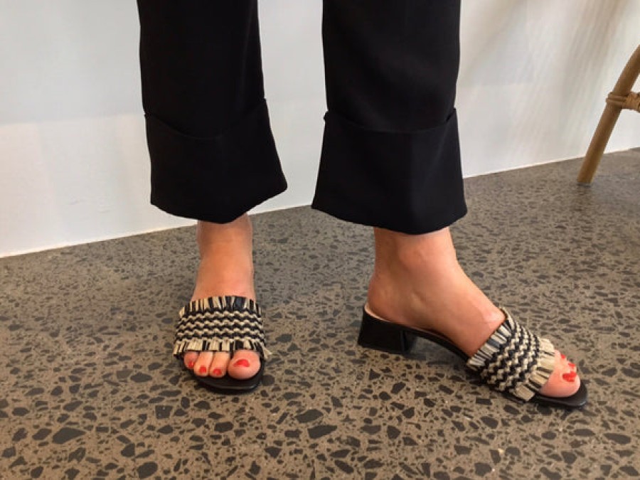 Sandals Tango's Shoes | Marianne Noele Black/Taupe