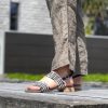 Sandals Tango's Shoes | Marianne Noble Black/Taupe/Khaki