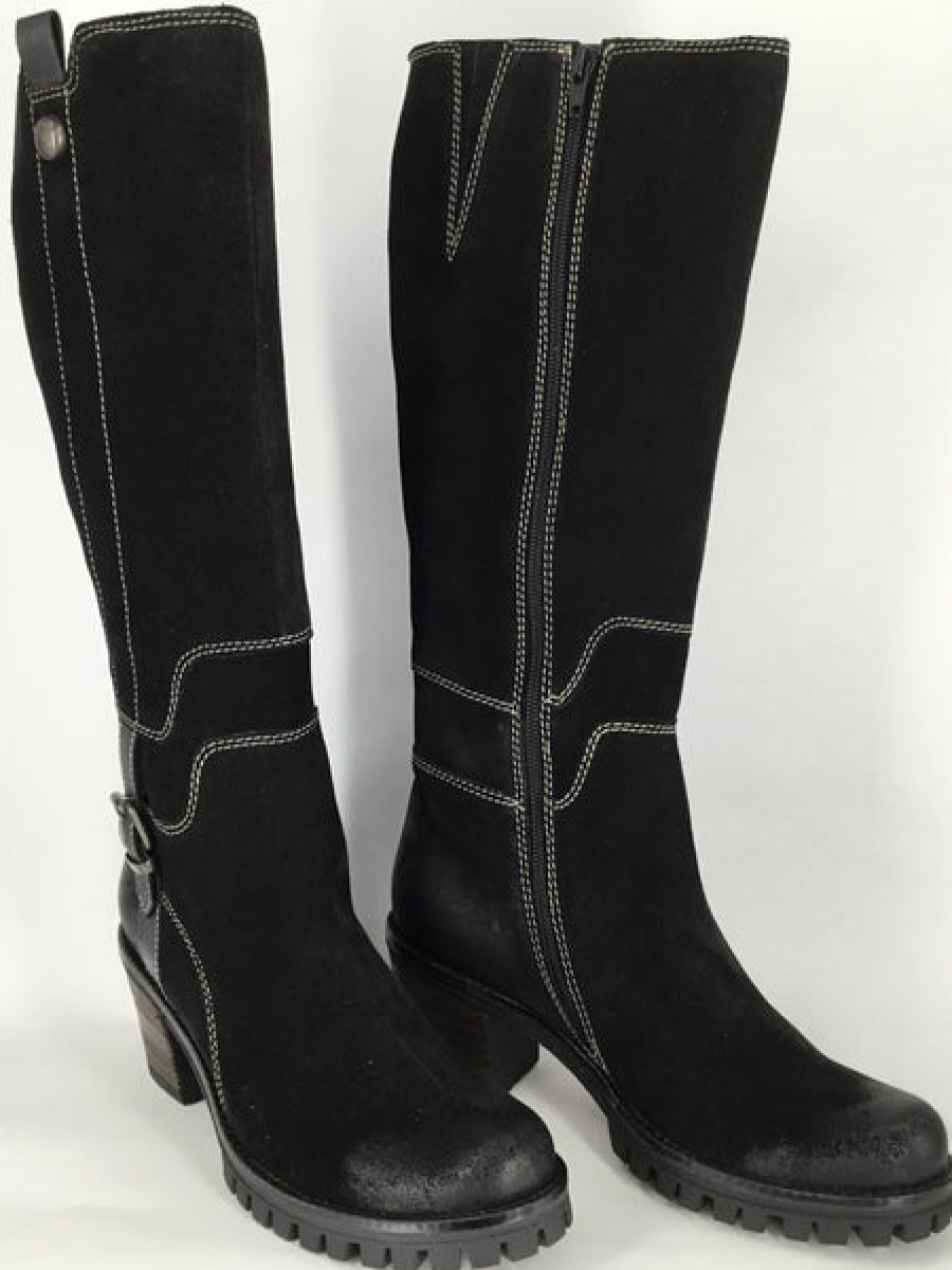 Full Length Boots Tango's Shoes | Manas Santiago Black