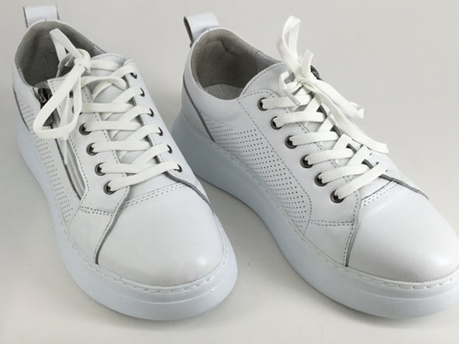 Casual Tango's Shoes | Via Nova Hinky White