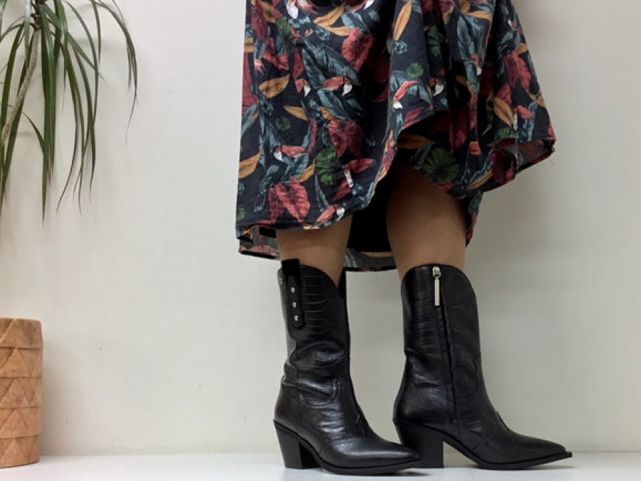 Ankle Boots Tango's Shoes | Gioseppo Finja Black