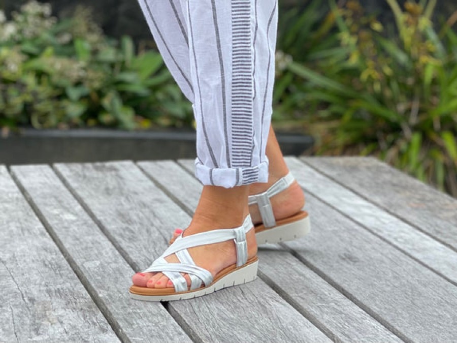 Wedges Tango's Shoes | Jordana Alaska Silver