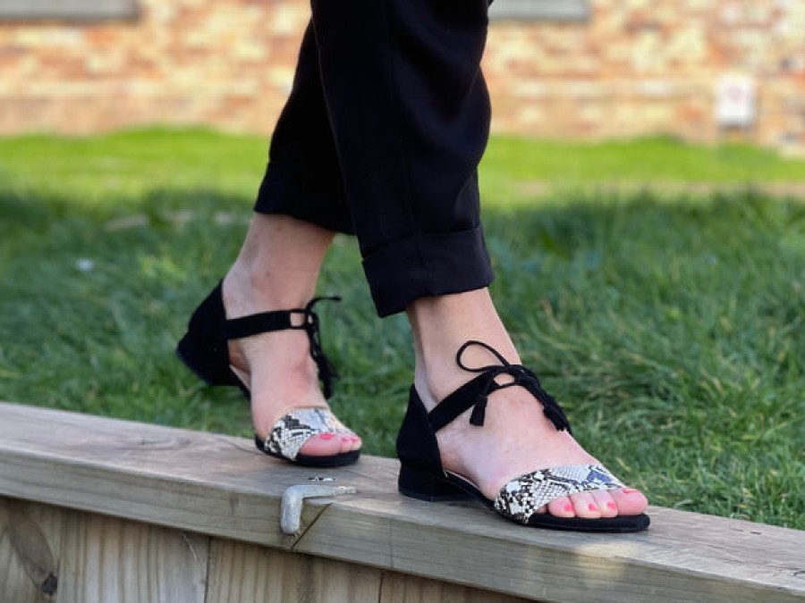 Special Occasion Tango's Shoes | Marianne Makala Black/Snake