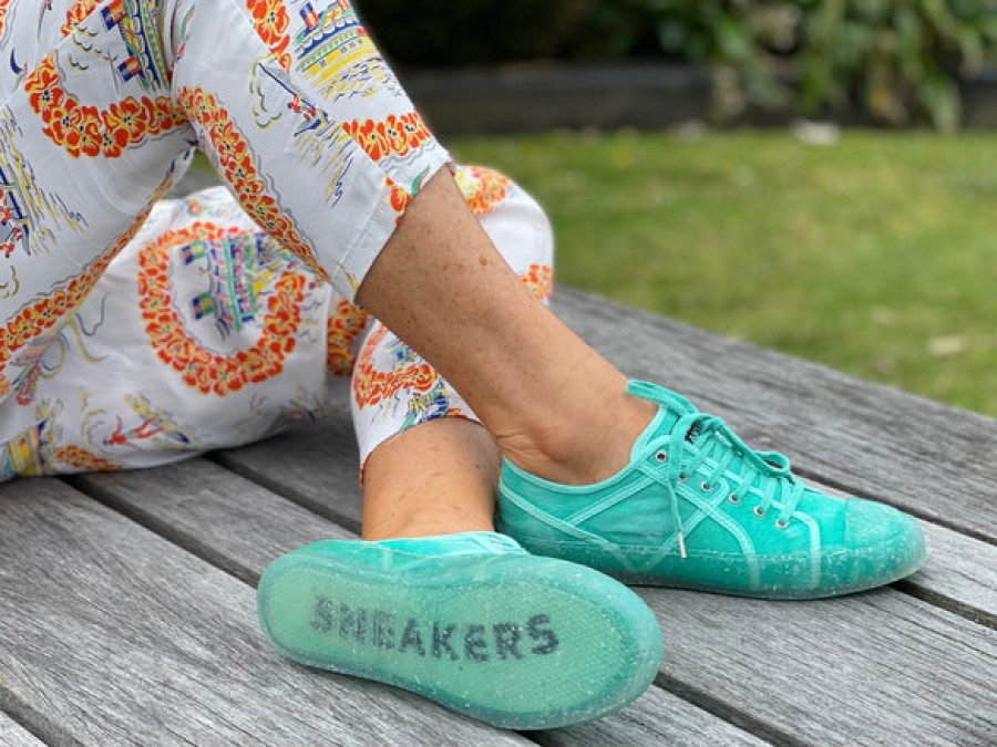 Sneakers Tango's Shoes | Recykers Malibu Green